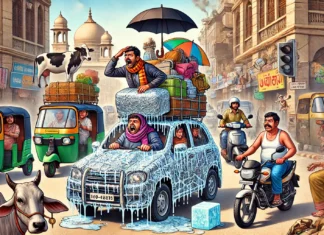 Summer Driving in India