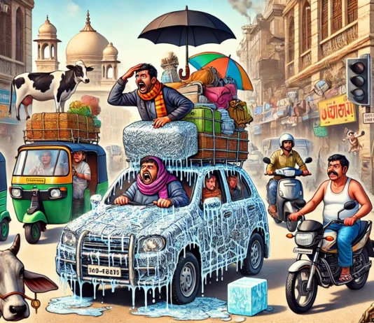 Summer Driving in India