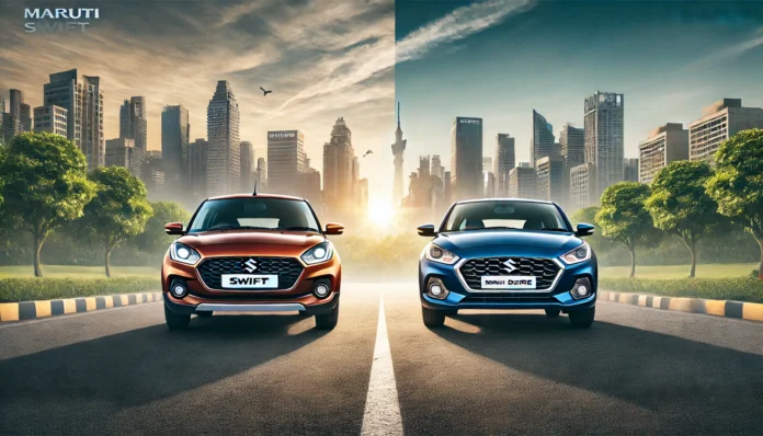 Maruti Swift vs. Dzire: Price, Features & Performance Compared