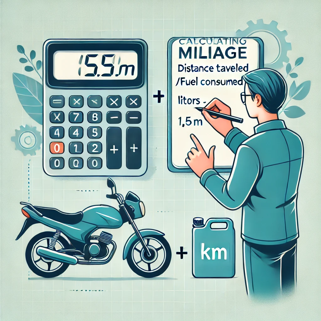 how the mileage of a two-wheeler