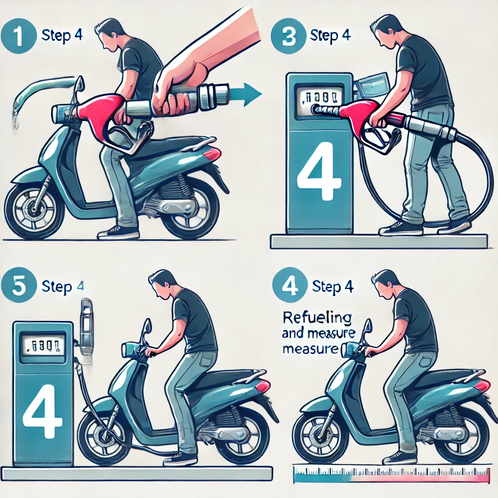 how the mileage of a two-wheeler