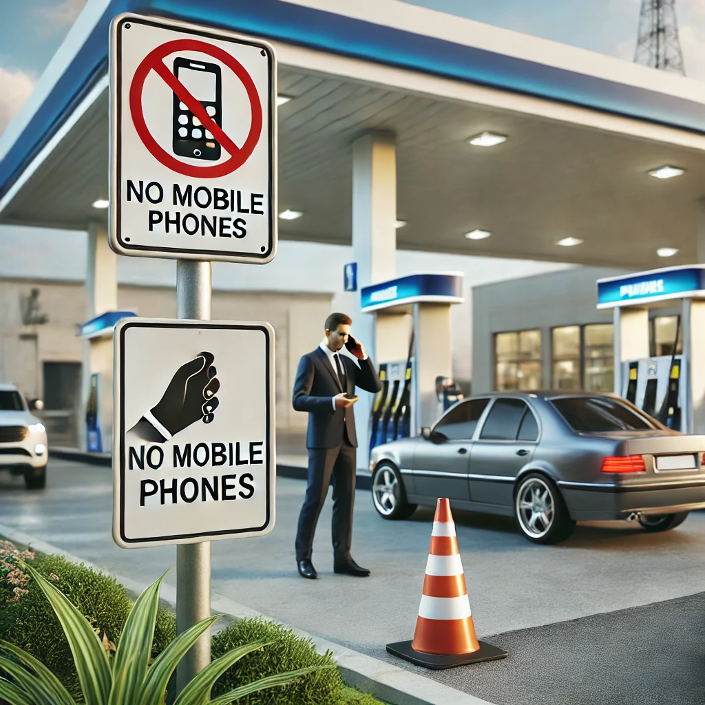 So Why Do Petrol Stations Still Ban Phones?