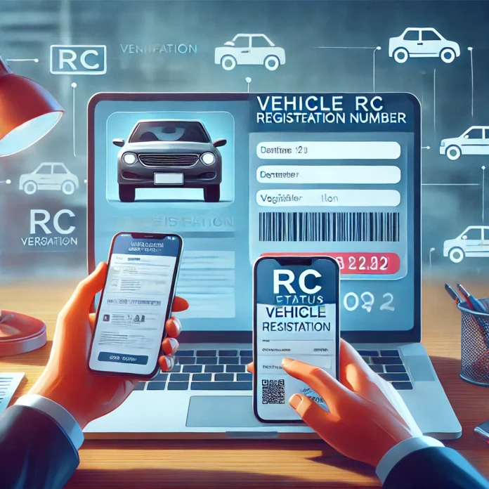 How to Check Vehicle RC Status Online