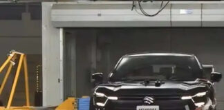 Maruti e Vitara undergoes crash test