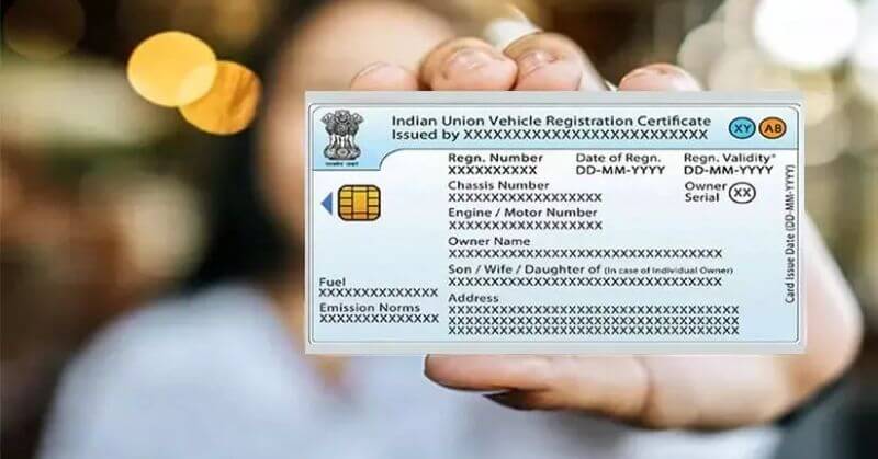Original Vehicle Registration Certificate (RC)