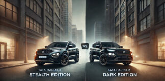 Tata Harrier Stealth Vs Dark Edition