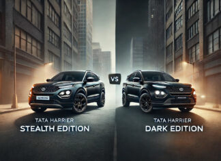 Tata Harrier Stealth Vs Dark Edition