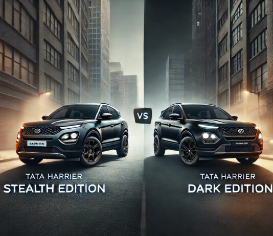 Tata Harrier Stealth Vs Dark Edition