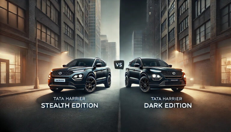 Tata Harrier Stealth Vs Dark Edition