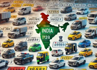 Types of Number Plates in India