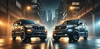 Mahindra Scorpio N Carbon vs Tata Safari Dark