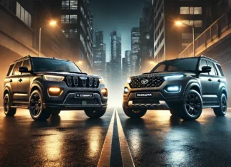 Mahindra Scorpio N Carbon vs Tata Safari Dark