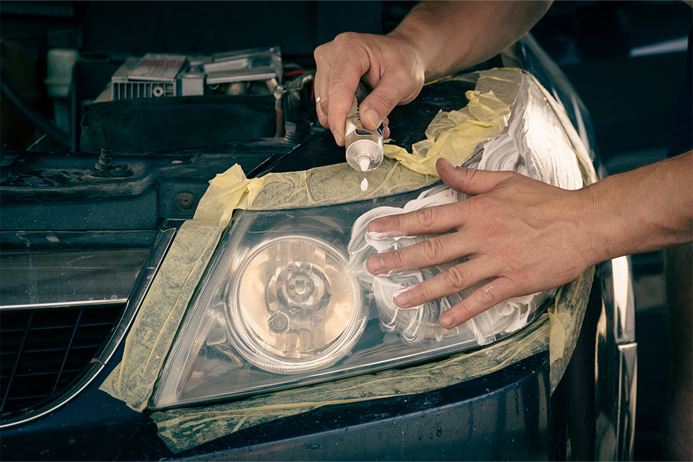 If your headlights are slightly foggy, toothpaste can be an effective budget-friendly solution.