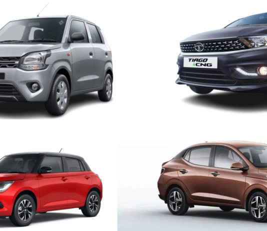 Top 4 Best CNG Cars in India Under ₹10 Lakh – Mileage & Safety 