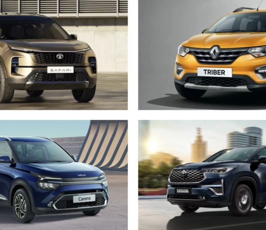Best Performing 7-Seater Cars with High Mileage in India