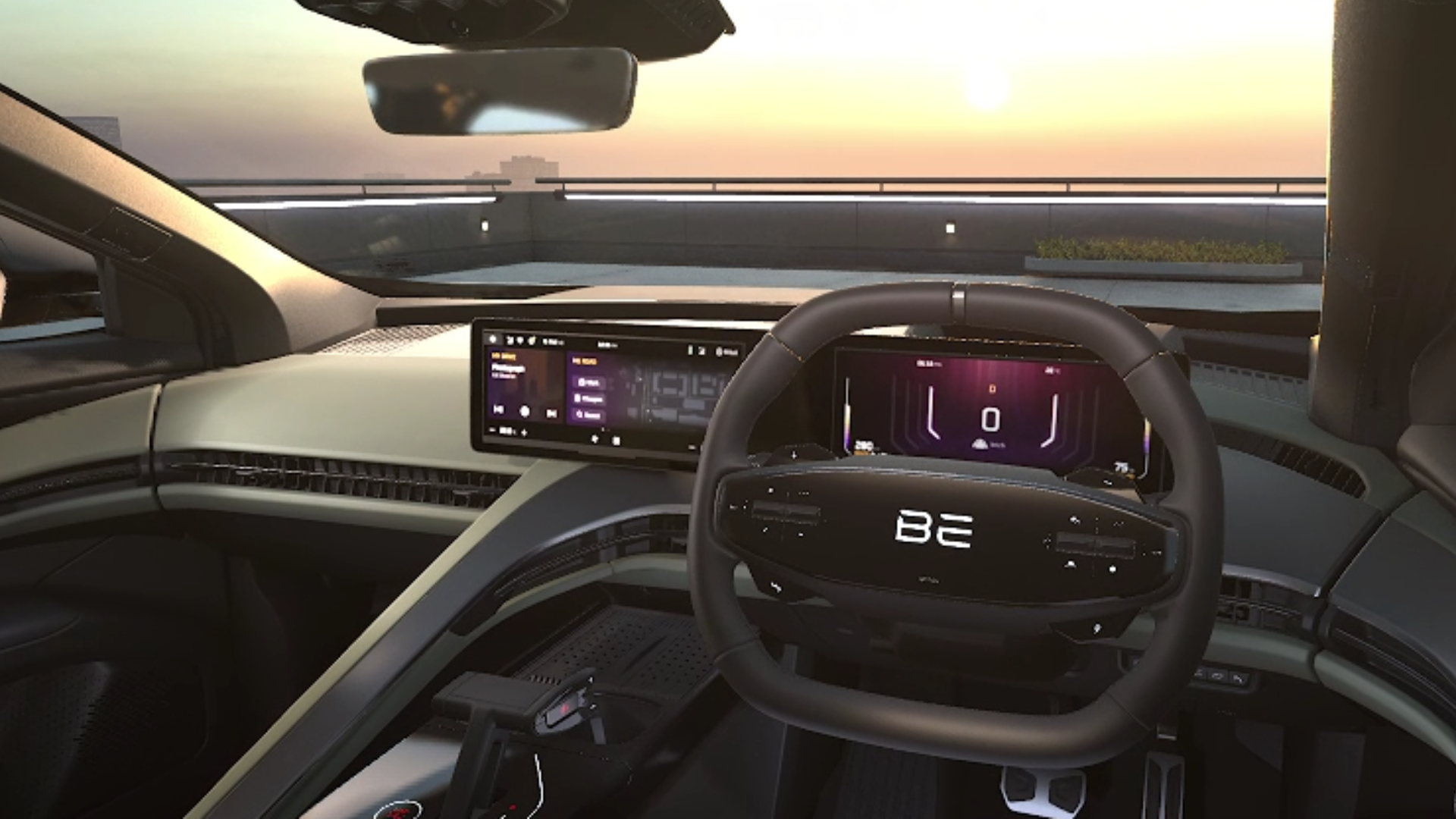 Mahindra BE 6 Base Interior
