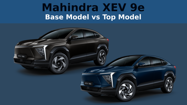 Mahindra XEV 9e Base Model vs Top Model: A Detailed Comparison of Interior & Exterior Features with Images