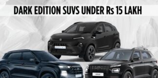Best All-Black Edition Cars Under ₹15 Lakh