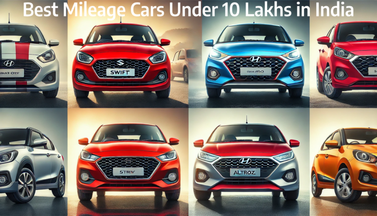Best Mileage Cars Under 10 Lakh in India