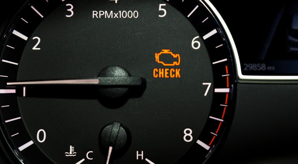 Your Dashboard is Flashing the "Oil Change" or "Check Engine" Light