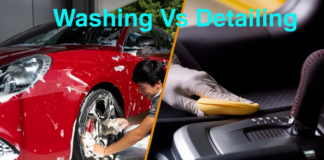 Detailing Vs washing : understanding the differences