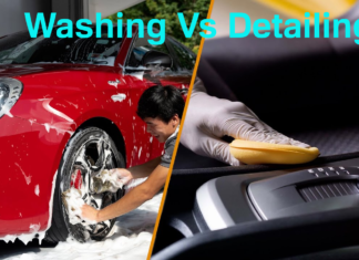 Detailing Vs washing : understanding the differences