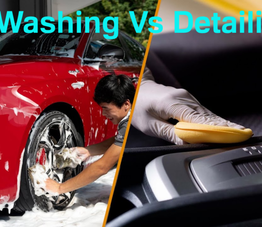 Detailing Vs washing : understanding the differences