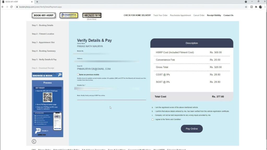 How to Apply Online – Step-by-Step HSRP Magic
