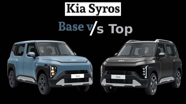 Kia Syros Base vs Top Model: Real-Life Exterior & Interior Comparison