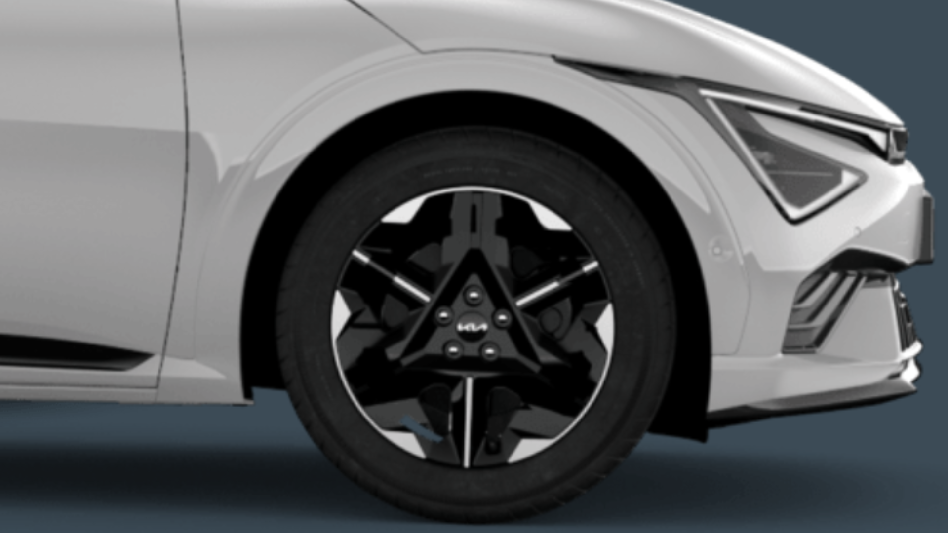 Kia EV6 New Model Steering Wheel Design