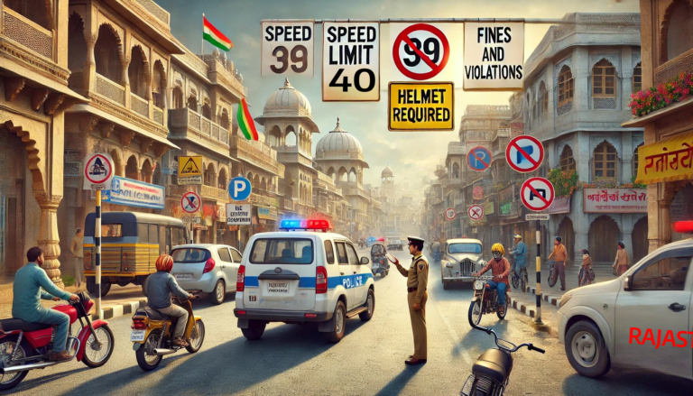 New Traffic Rules in Rajasthan 2025 – Fines & Violations