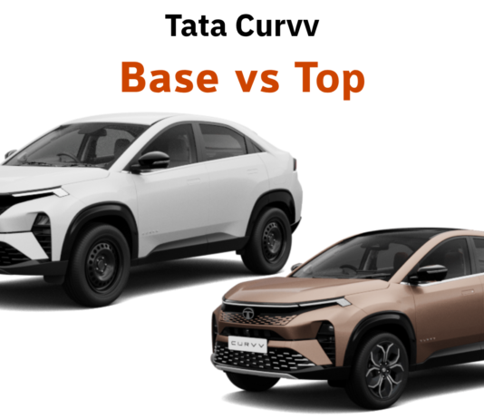 Tata Curvv Base Model vs Top Model: Interior & Exterior Features with Images Tata Curvv Base vs. Top Model: Interior, Exterior & Features in Images