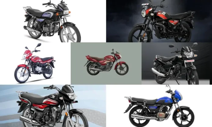 Top 10 Best Mileage Bikes in India Under ₹1 Lakh