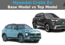 Hyundai Creta Ev Base Model vs Top Model: Interior & Exterior Features with Images