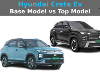 Hyundai Creta Ev Base Model vs Top Model: Interior & Exterior Features with Images