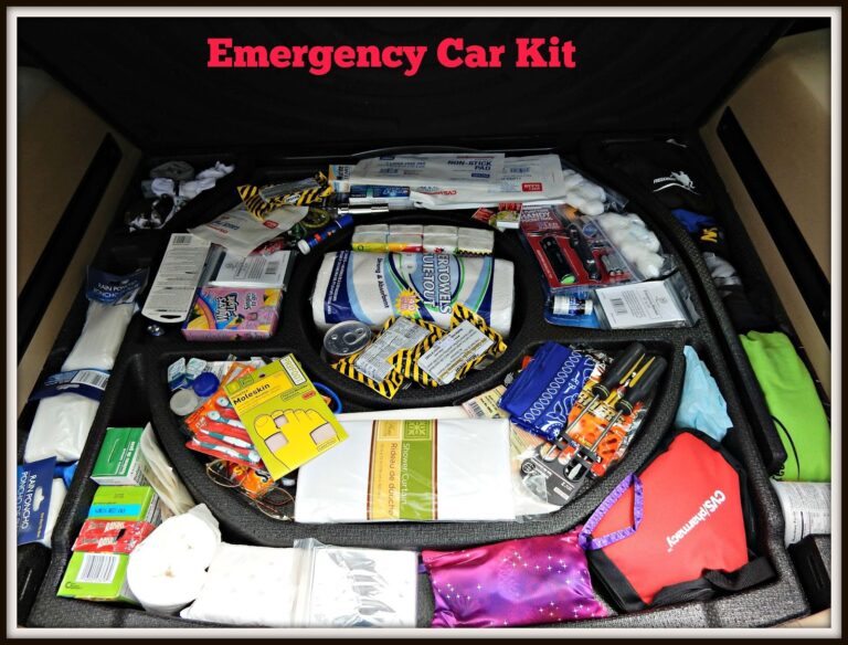 Must-Have Items for a Car Emergency Kit