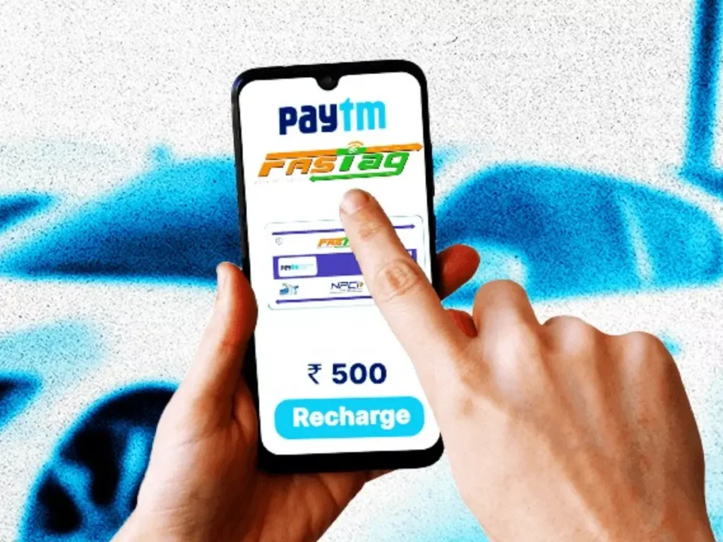 Recharge FASTag with a Mobile App