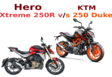 Hero Xtreme 250R vs KTM 250 Duke: Price, Features & Performance