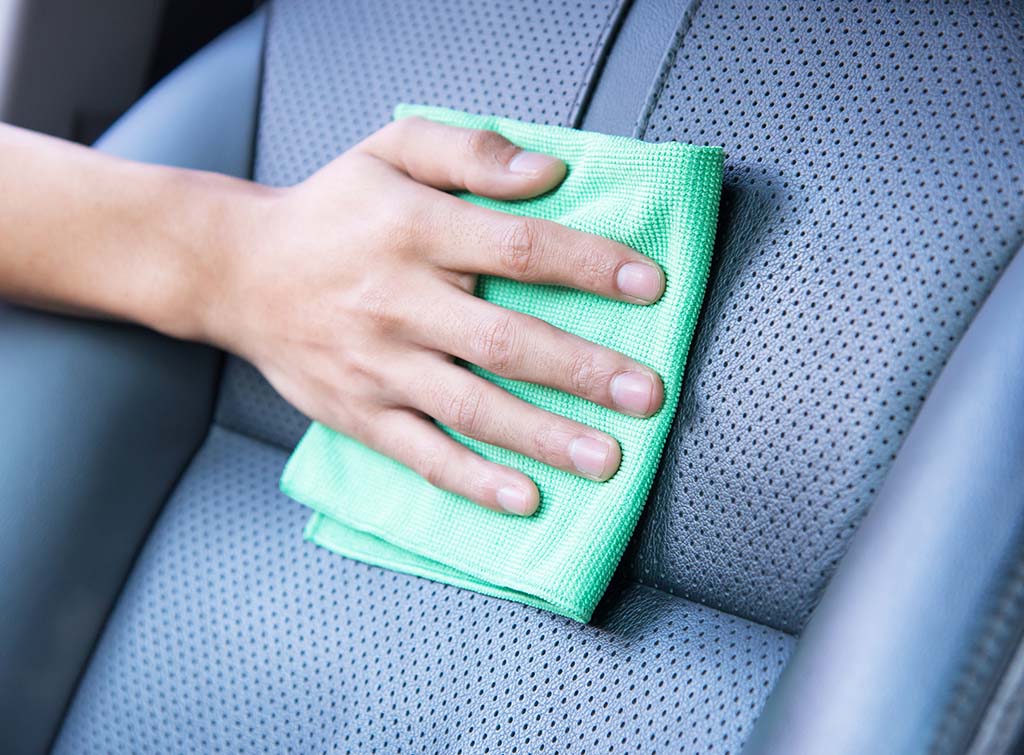 Wipe with a Damp Cloth