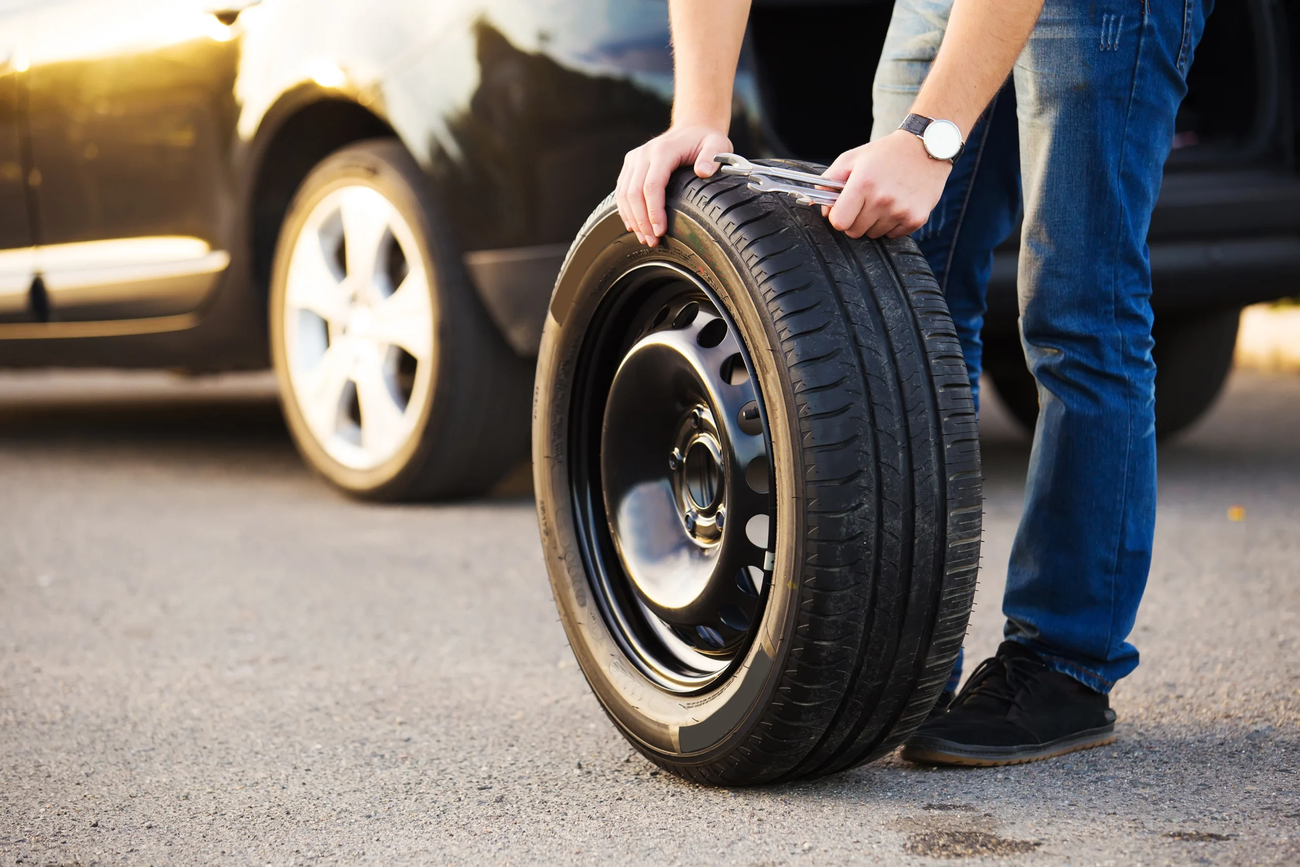 Store Spare Tire Check