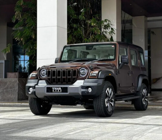 Mahindra Thar Roxx with Premium Mocha Brown Interior Launched