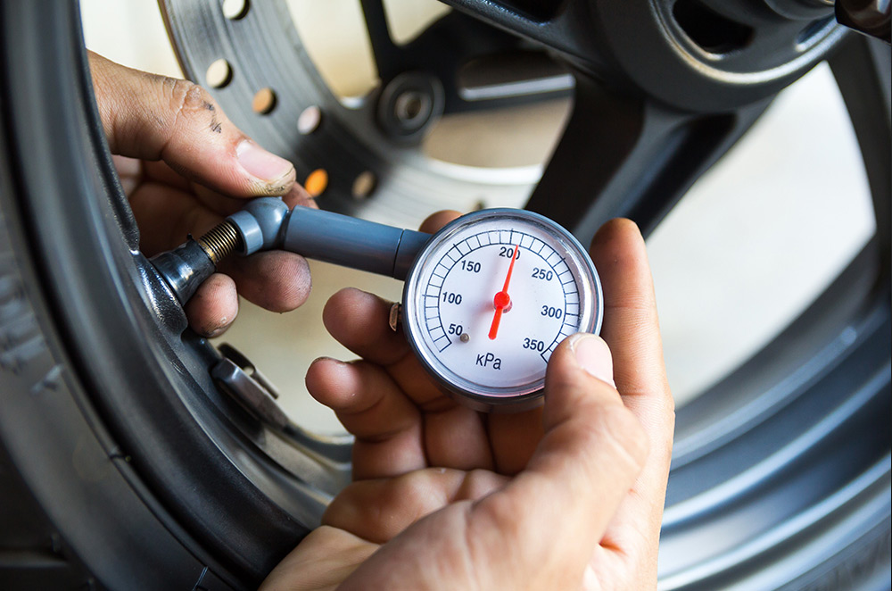 Check Tire Pressure Regularly