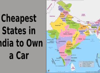 Cheapest States in India to Own a Car