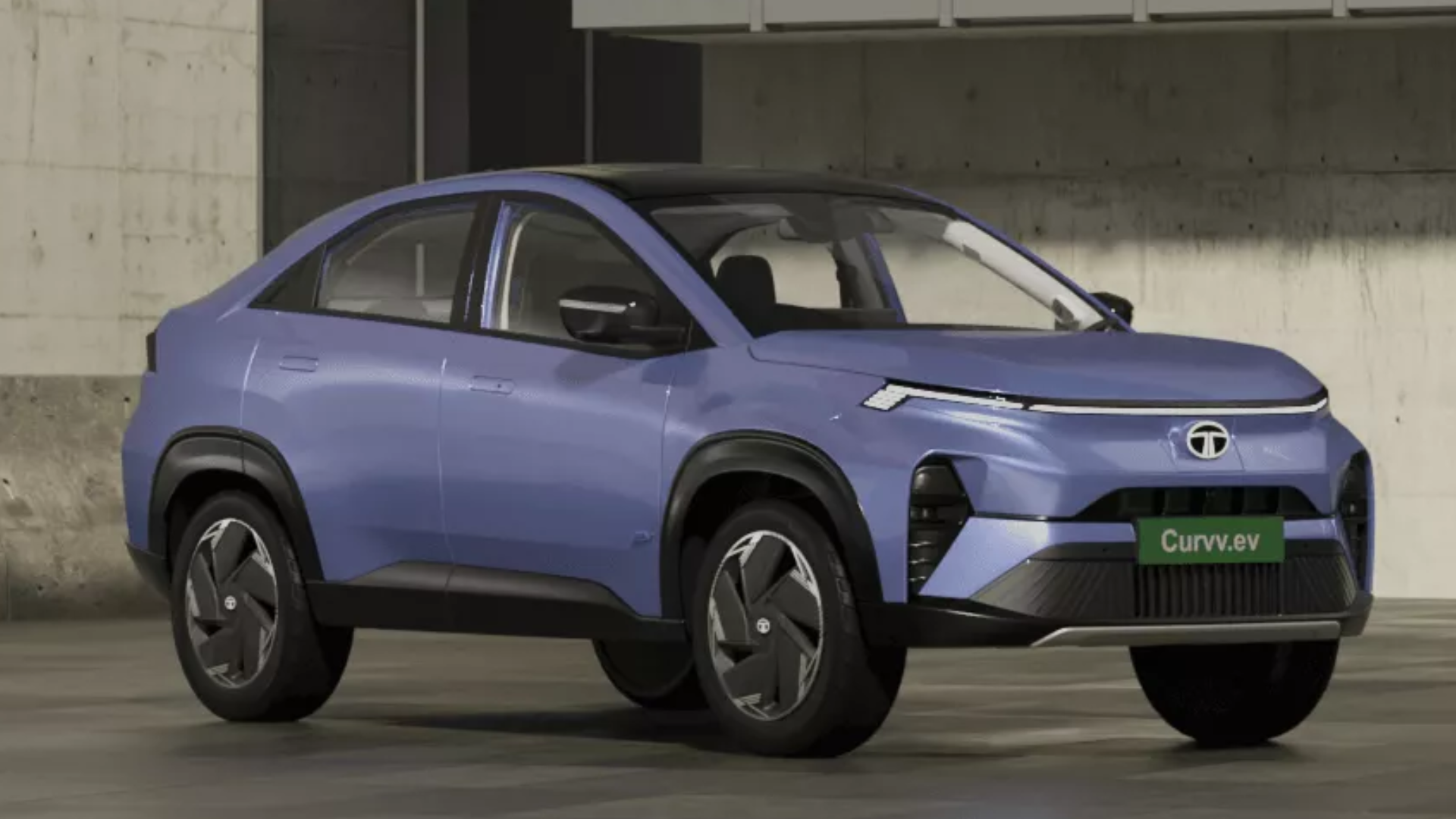 Tata Curvv EV Exterior Design Differences
